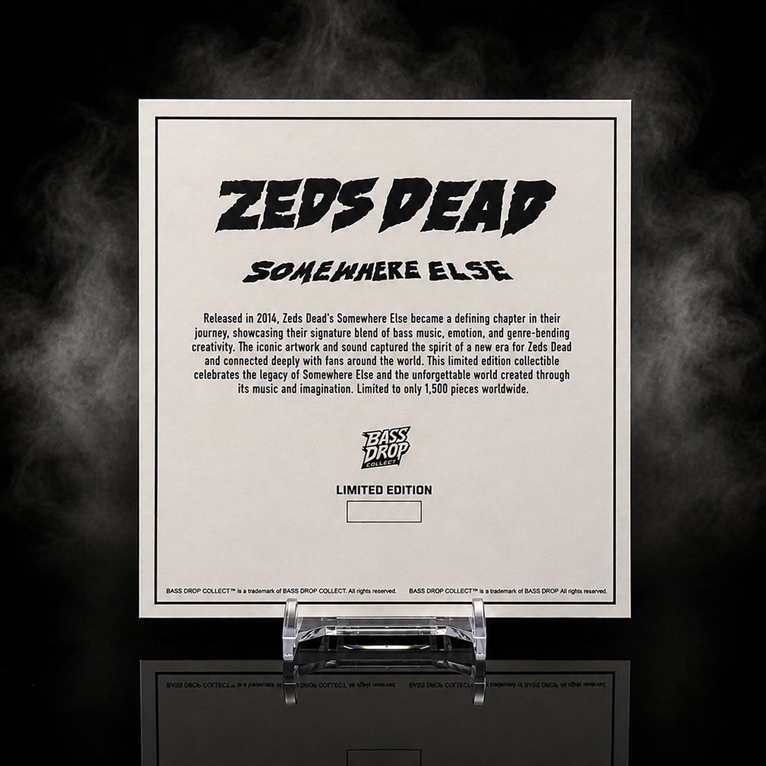 Zeds Dead Somewhere Else 10th Anniversary Limited Edition Vinyl Collectible